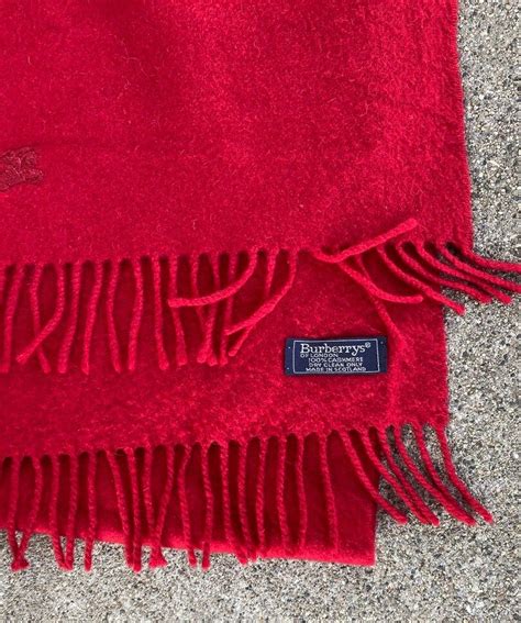 burberry wool scarf red|Burberry wool scarf vintage.